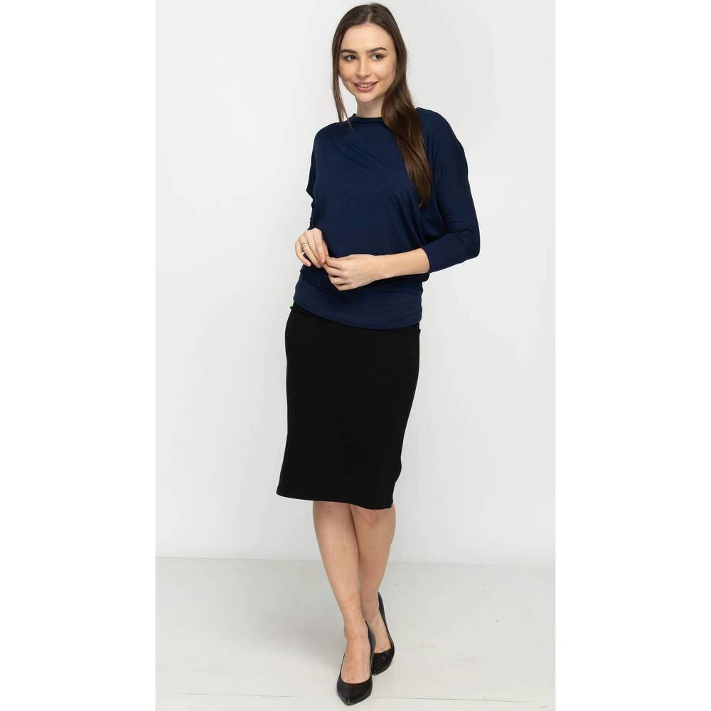 NEW KMW dolman sleeve top in navy